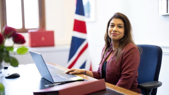 UK Finance Minister Tulip Siddiqui