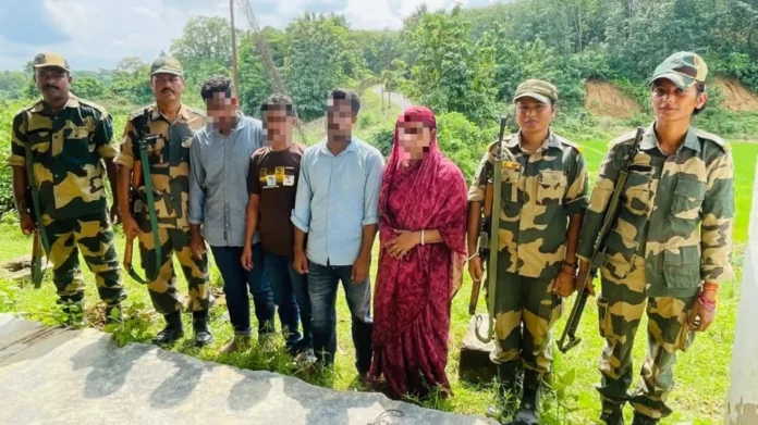 Tripura: बीएसएफ ने रोकी अवैध सीमा पार करने की कोशिश, दो Bangladeshi नागरिक गिरफ्तार