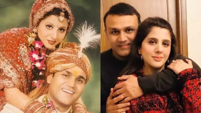 Instagram पर Unfollow_ 20 साल बाद Sehwag और Aarti के रिश्ते में दरार, तलाक की चर्चाएं तेज