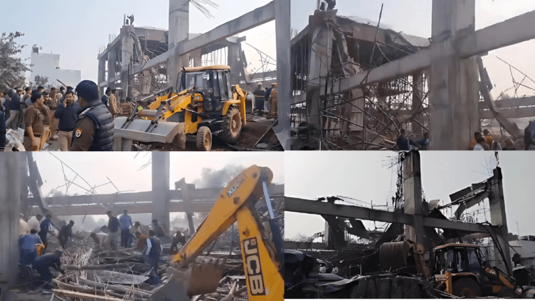 कन्नौज रेलवे स्टेशन पर बड़ा हादसा, अचानक गिरी निर्माणाधीन छत, 20 मजदूरों के दबे होने की आशंका