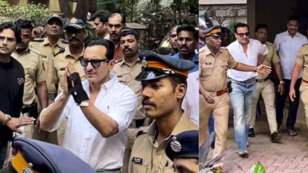 Saif Ali Khan का बयान दर्ज, Mumbai पुलिस ने की 1 घंटे तक पूछताछ