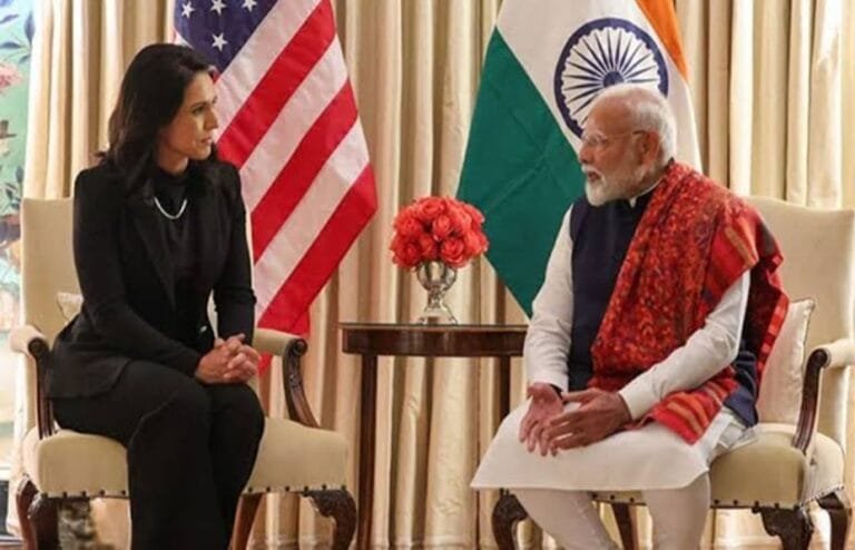 PM Modi ने अमेरिकी राष्ट्रीय खुफिया निदेशक Tulsi Gabbard से की मुलाकात