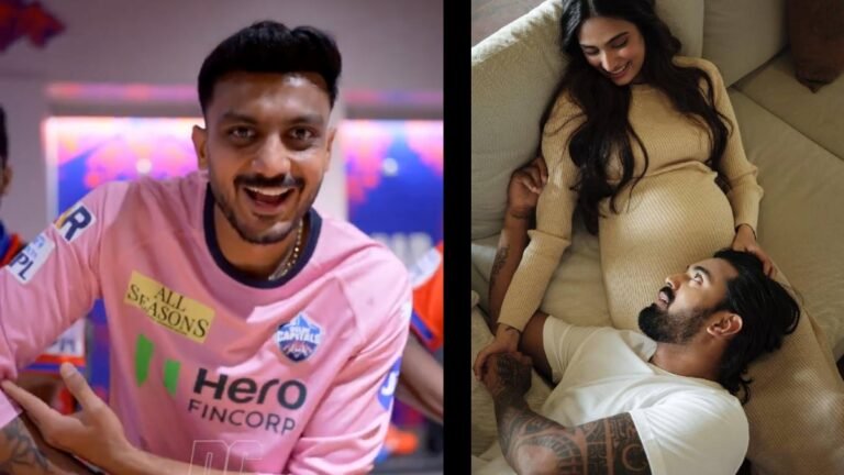 KL Rahul और Athiya Shetty के घर गूंजी किलकारी, Delhi Capitals ने अनोखे अंदाज में मनाया जश्न