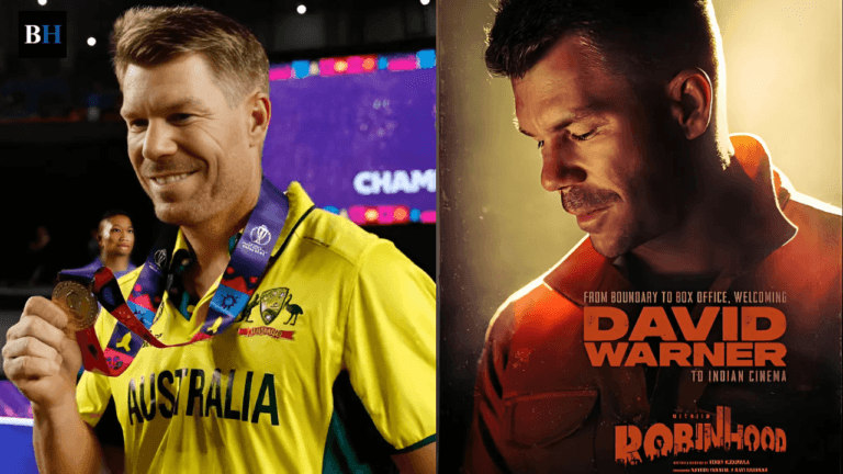 David Warner की फिल्मी पारी Robinhood से शुरू, क्रिकेट के बाद एक्टिंग करने को तैयार, पहला लुक आया सामने