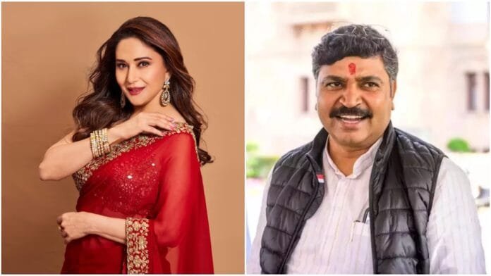 Madhuri Dixit को ‘सेकंड-ग्रेड स्टार’ कहने पर Congress नेता टिकराम जूली विवादों में