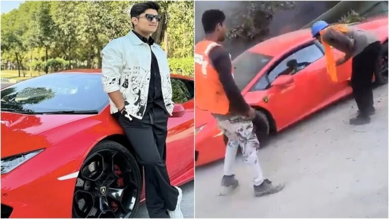Noida में Lamborghini ने मारी टक्कर, दो घायल! Youtuber Mridul Tiwari के कार का राज़ खोलेगी पुलिस?