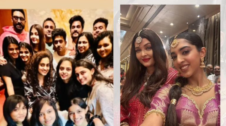 तलाक की खबरों के बीच फैमिली वेडिंग में साथ दिखे अभिषेक-ऐश्वर्या, जमकर दिए पोज, Video वायरल