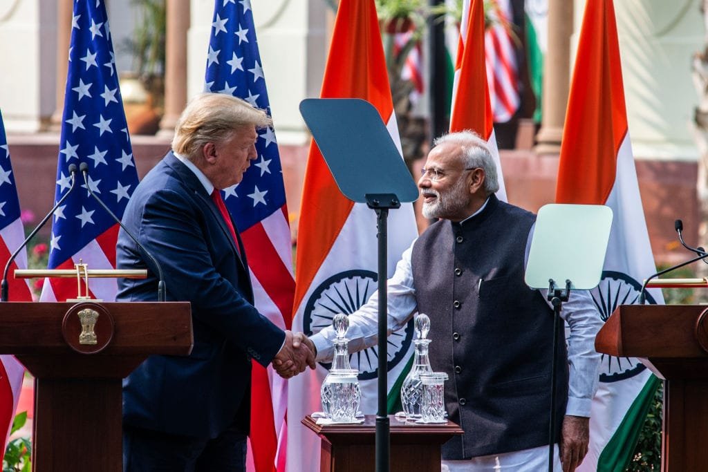 Donald Trump, Narendra Modi Meet For Talks At Hyderabad House