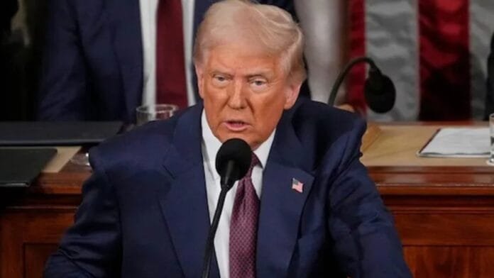 Trump के भाषण में बवाल! Congress में गूंजे 'USA, USA' के नारे, हंगामे के बीच सांसद बाहर