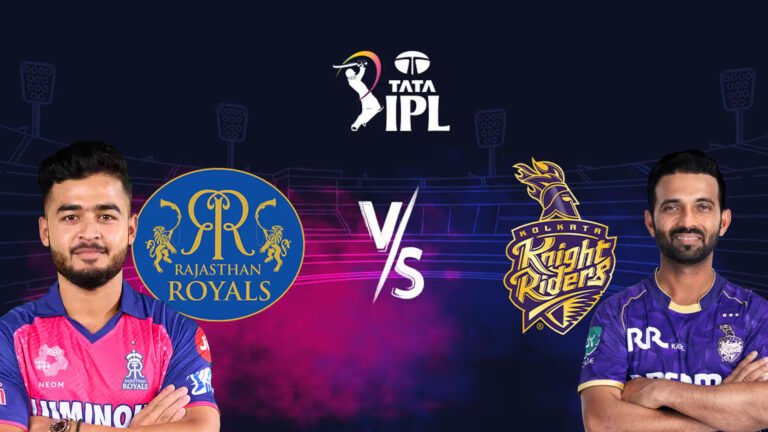 RR vs KKR: कौन जीतेगा आज का मुकाबला? जानें किसका पलड़ा भारी