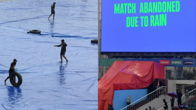 चैंपियंस ट्रॉफी फाइनल पर वर्षा का प्रभाव:  विजेता कौन होगा?  देखें अंतिम परिणाम