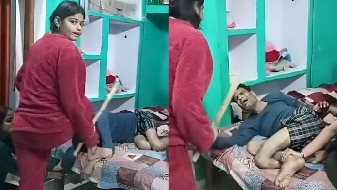 बेटियों और पत्नी ने मिलकर पीटा, कुछ दिन बाद हो गई मौत, वायरल वीडियो से हड़कंप