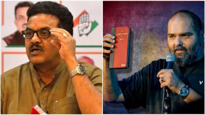 स्टैंडअप कॉमेडियन Kunal Kamra के बयान पर बवाल, Shiv Sena नेता Sanjay Nirupam ने दी कड़ी चेतावनी