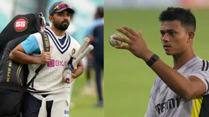 Yashasvi Jaiswal अपने गुस्से पर नहीं कर पाए काबू, Ajinkya Rahane के किटबैग पर दे मारी लात! क्या है पूरा मामला? Yashasvi Jaiswal अपने गुस्से पर नहीं कर पाए काबू, Ajinkya Rahane के किटबैग पर दे मारी लात! क्या है पूरा मामला?