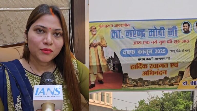 पीएम मोदी के वाराणसी दौरे से पहले लगे पोस्टर, बताया, ‘युगपुरुष’