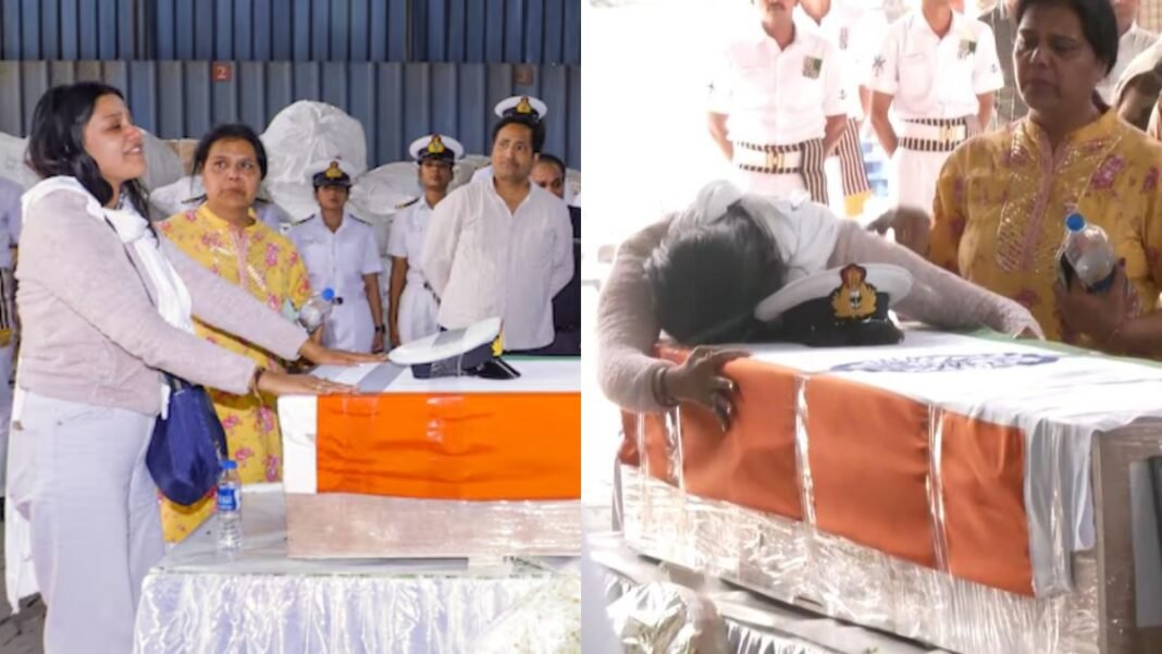 6 दिन की दुल्हन का टूटा सपना: Pahalgam हमले में शहीद नौसेना अफसर को विदाई देती हुई बोली- 'हमें उस पर गर्व है'