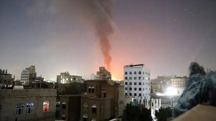 American हमलों से Yemen की राजधानी साना में हड़कंप, आठ लोगों की मौत