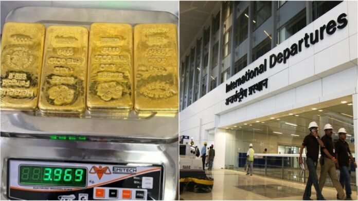 Delhi Airport पर बड़ा खुलासा: Jaipur के यात्री के बैग से निकले 2 किलो सोने के बिस्किट, कीमत 1.91 करोड़ रुपये