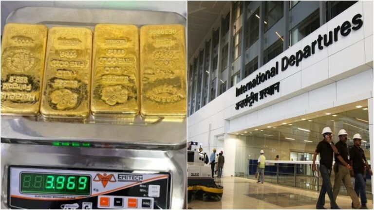 Delhi Airport पर बड़ा खुलासा: Jaipur के यात्री के बैग से निकले 2 किलो सोने के बिस्किट, कीमत 1.91 करोड़ रुपये