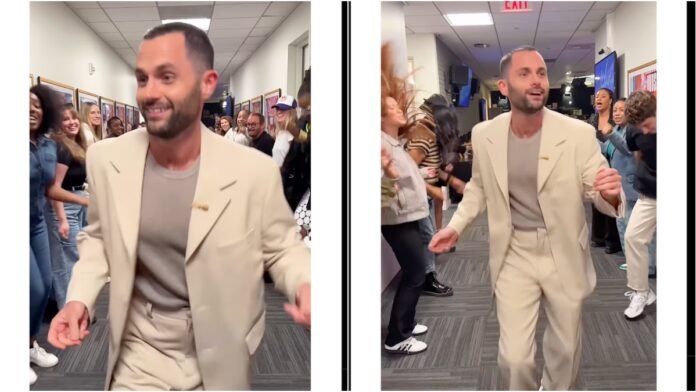 Penn Badgley का बॉलीवुड डांस वीडियो हुआ वायरल, इंटरनेट पर मचाया धमाल