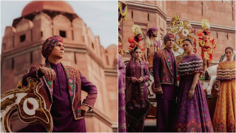 Randeep Hooda और Lin Laishram का शाही अंदाज, करन Torani के कैंपेन में बिखेरी रॉयलिटी की चमक