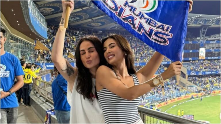 Sonal Chauhan का IPL मैच में जलवा, सोशल मीडिया पर मच गया हंगामा