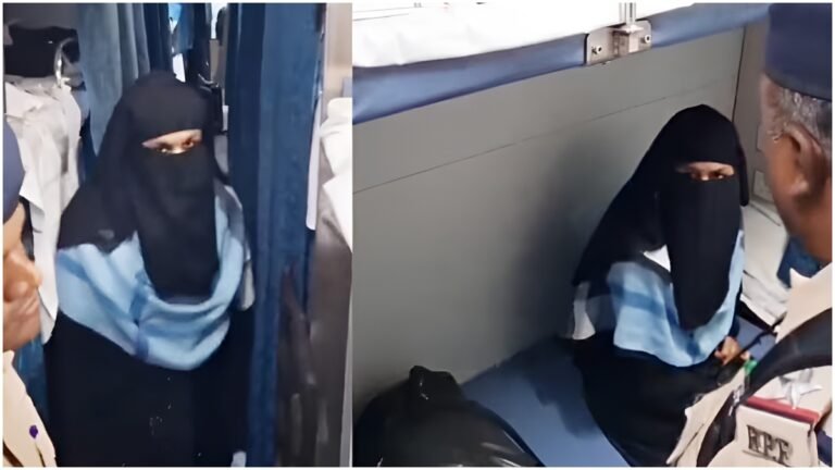 Vidarbha Superfast Express में बुर्कानशीं महिला का बवाल, TTE से बोली- काट दूंगी, टुकड़े-टुकड़े करके फेंक दूंगी
