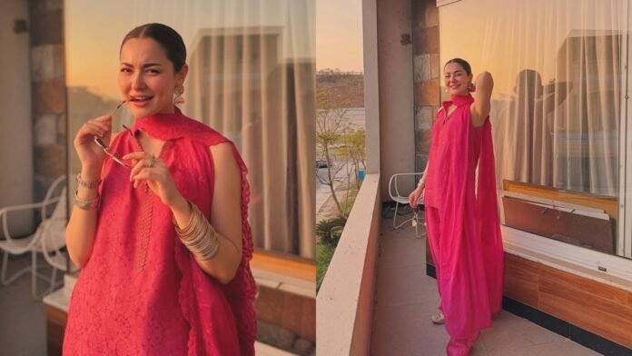 गुलाबी जलवा! Hania Aamir के traditional Look ने इंटरनेट पर मचाया तहलका