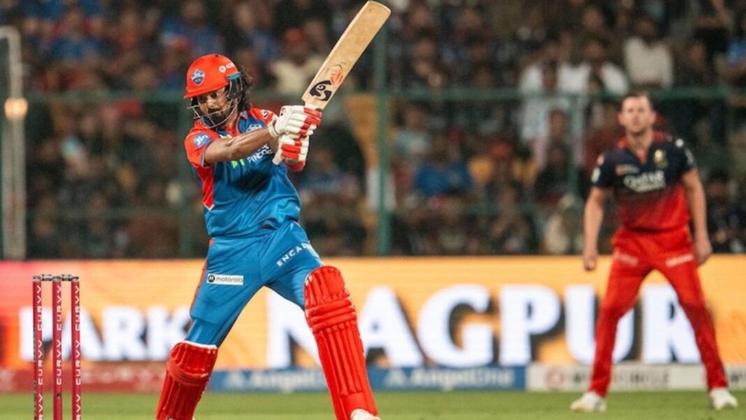 चिन्नास्वामी है मेरा मैदान! जीत के बाद गरजे KL Rahul, वायरल हुआ 'Kantara' स्टाइल सेलिब्रेशन चिन्नास्वामी है मेरा मैदान! जीत के बाद गरजे KL Rahul, वायरल हुआ 'Kantara' स्टाइल सेलिब्रेशन