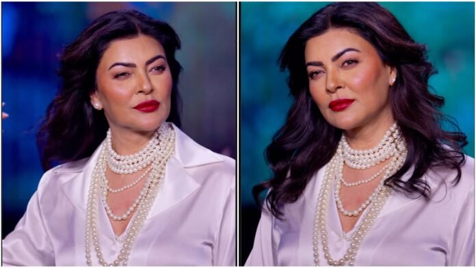 जवां दिलों की धड़कन बनीं Sushmita Sen, फैशन शो में शाही अंदाज़ से लूटी महफिल