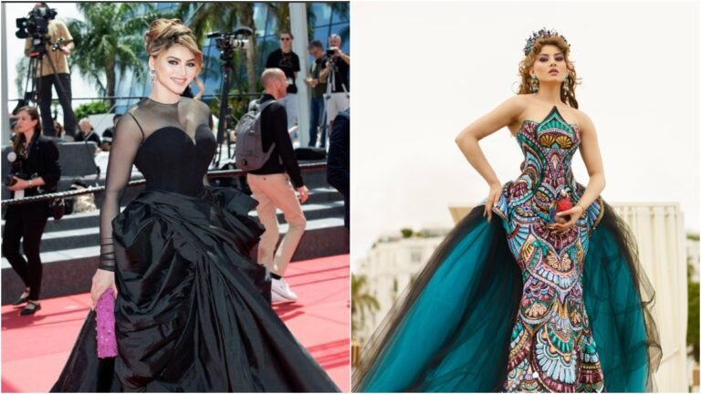 Cannes Film Festival में Urvashi Rautela की ड्रेस फटी, वायरल हुई तस्वीरें और मीम्स