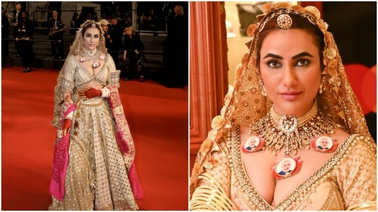Cannes में दुल्हन बनकर पहुंचीं Ruchi Gujjar, पहन लिया Modi Ji की तस्वीर वाला हार – सब देखते रह गए