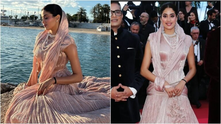 Janhvi Kapoor ने Cannes Film Festival में बिखेरा जलवा, मां Sridevi को किया याद, फैन्स हुए भावुक