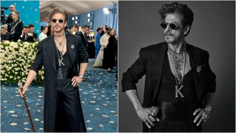 Met Gala में छा गए Shah Rukh Khan! ब्लैक लुक, फ्लाइंग किस और सिग्नेचर पोज़ से लूटी महफिल
