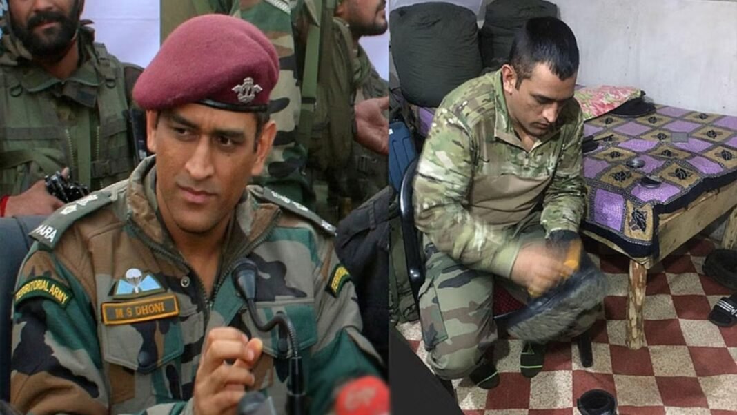 क्या अब बॉर्डर पर दिखेंगे MS Dhoni_ Territorial Army को तैयार रहने का आदेश, फैंस बोले- Mahi फिर से ह क्या अब बॉर्डर पर दिखेंगे MS Dhoni? Territorial Army को तैयार रहने का आदेश, फैंस बोले- Mahi फिर से हीरो बनेगा