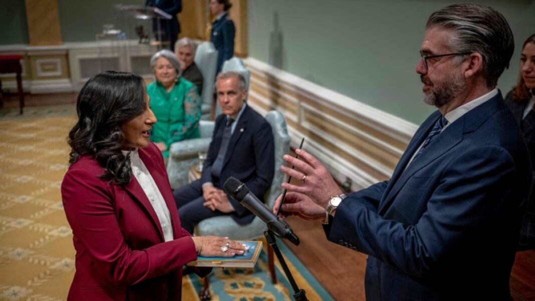 भारतीय मूल की Anita Anand बनीं विदेश मंत्री, PM Mark Carney ने बदली पूरी कैबिनेट