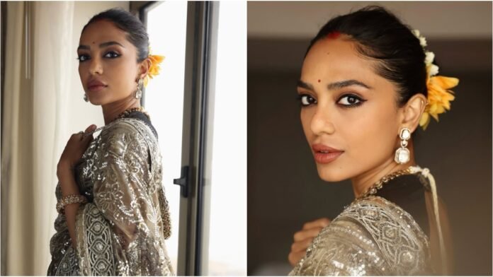 मशहूर एक्ट्रेस Sobhita Dhulipala की रॉयल एंट्री, Manish Malhotra की साड़ी में ढाया कहर, WAVES 2025 में छाईं