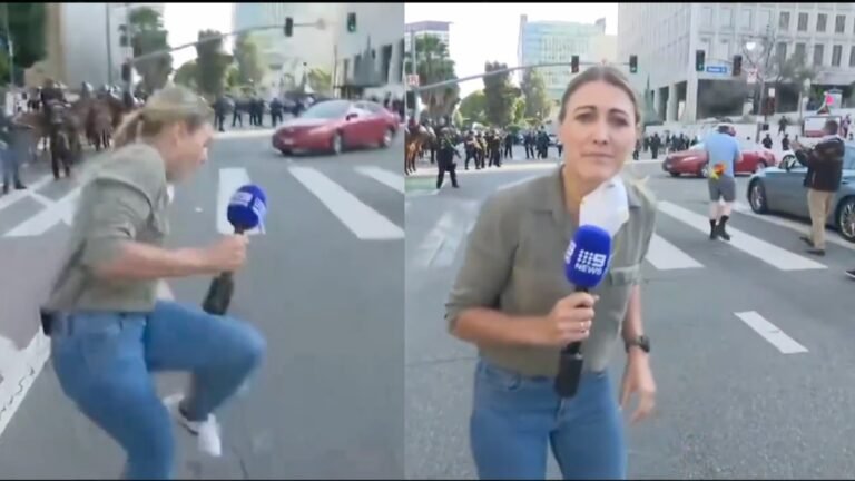 America में बवाल कवर कर रही Australian Journalist को पुलिस ने मारी गोली, फिर भी बोली- कहानी बताना ज़रूरी है