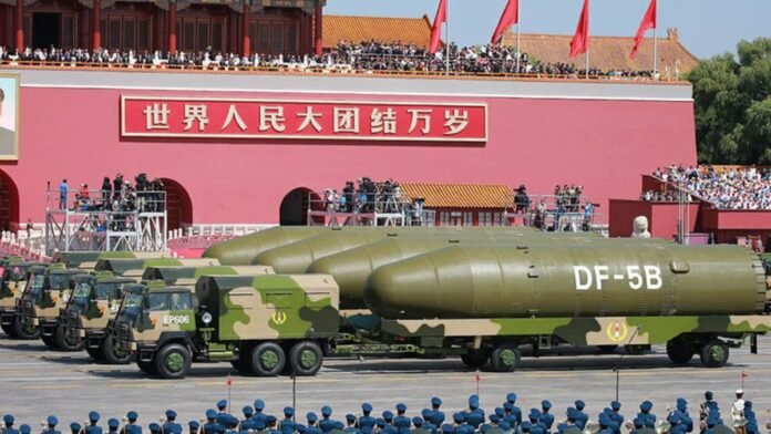 China की खतरनाक चाल! India-Pakistan तनाव के बीच दिखाई परमाणु मिसाइल, America तक पहुंच सकती है तबाही China की खतरनाक चाल! India-Pakistan तनाव के बीच दिखाई परमाणु मिसाइल, America तक पहुंच सकती है तबाही