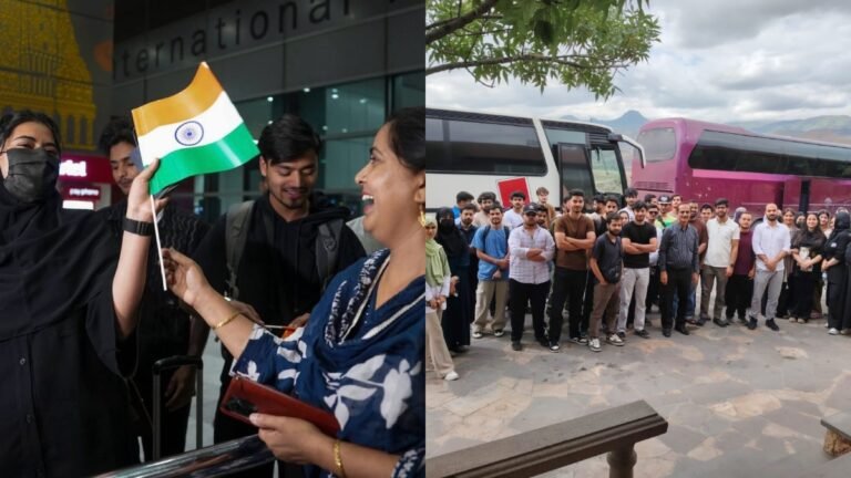 ऑपरेशन सिंधु: मिसाइलों की बारिश के बीच 110 भारतीय छात्रों की घर वापसी, एयरपोर्ट पर छलके आंसू