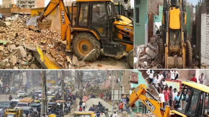 बुलडोजर की आहट से कांपा Batla House! दुकानों पर ताले, गलियों में पसरा सन्नाटा