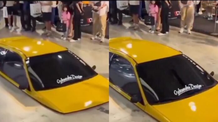 लेटकर चलाओ गाड़ी! केले के छिलके जैसी कार ने मचाया तहलका, छत से कंट्रोल होती है ये 'Banana Peel Car'