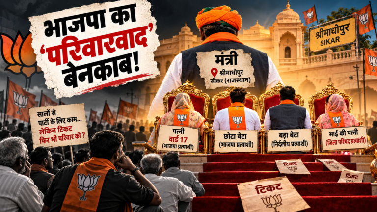 EXCLUSIVE: दरी बिछाए कार्यकर्ता, मलाई काटे कुनबा: राजस्थान भाजपा में 25 वर्षों के परिवारवाद का कच्चा चिट्ठा
